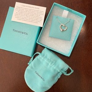 Tiffany & Co. Open Heart Pendant
